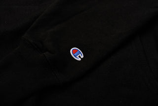 LAPSTONE AUTUMN BLOCK HOODIE - BLACK