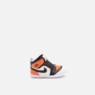JORDAN 1 CRIB BOOTIE - SAIL / BLACK / STARFISH
