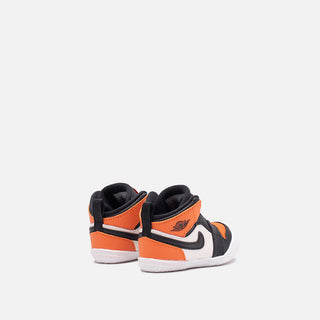 JORDAN 1 CRIB BOOTIE - SAIL / BLACK / STARFISH