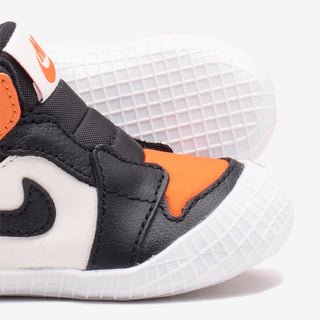 JORDAN 1 CRIB BOOTIE - SAIL / BLACK / STARFISH