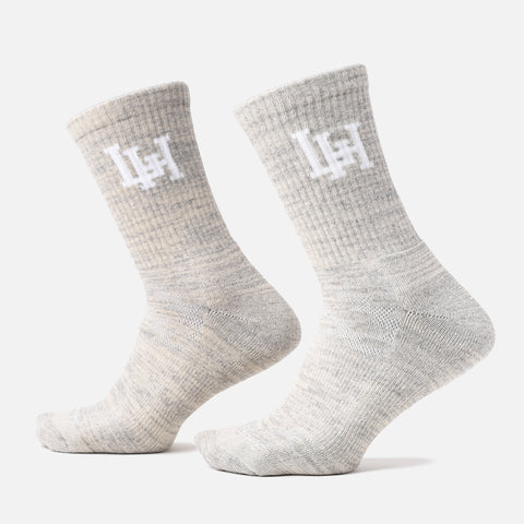 LH INTERLOCK SOCK - TAUPE