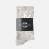 LH INTERLOCK SOCK - TAUPE