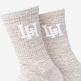 LH INTERLOCK SOCK - TAUPE