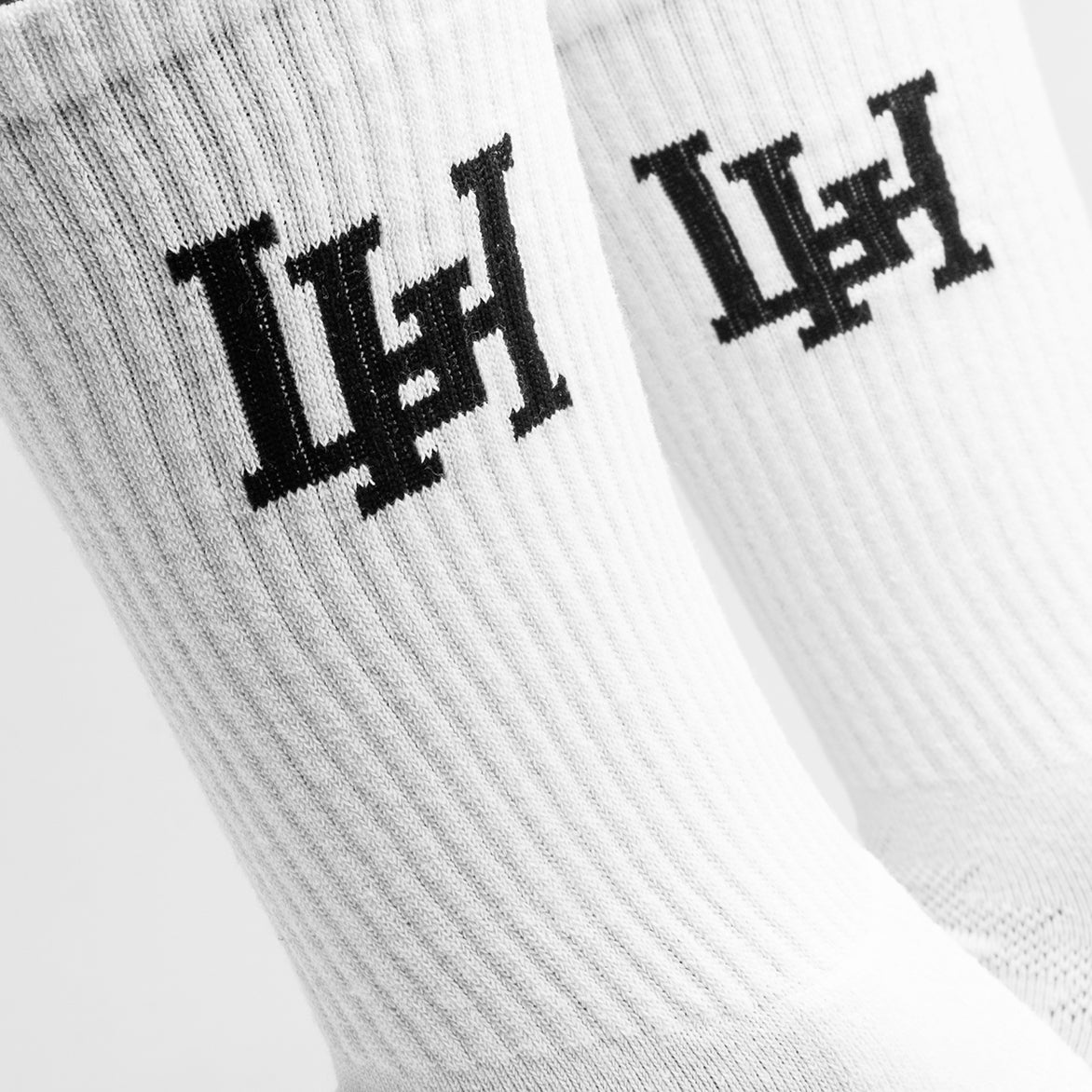 LH INTERLOCK SOCK - WHITE