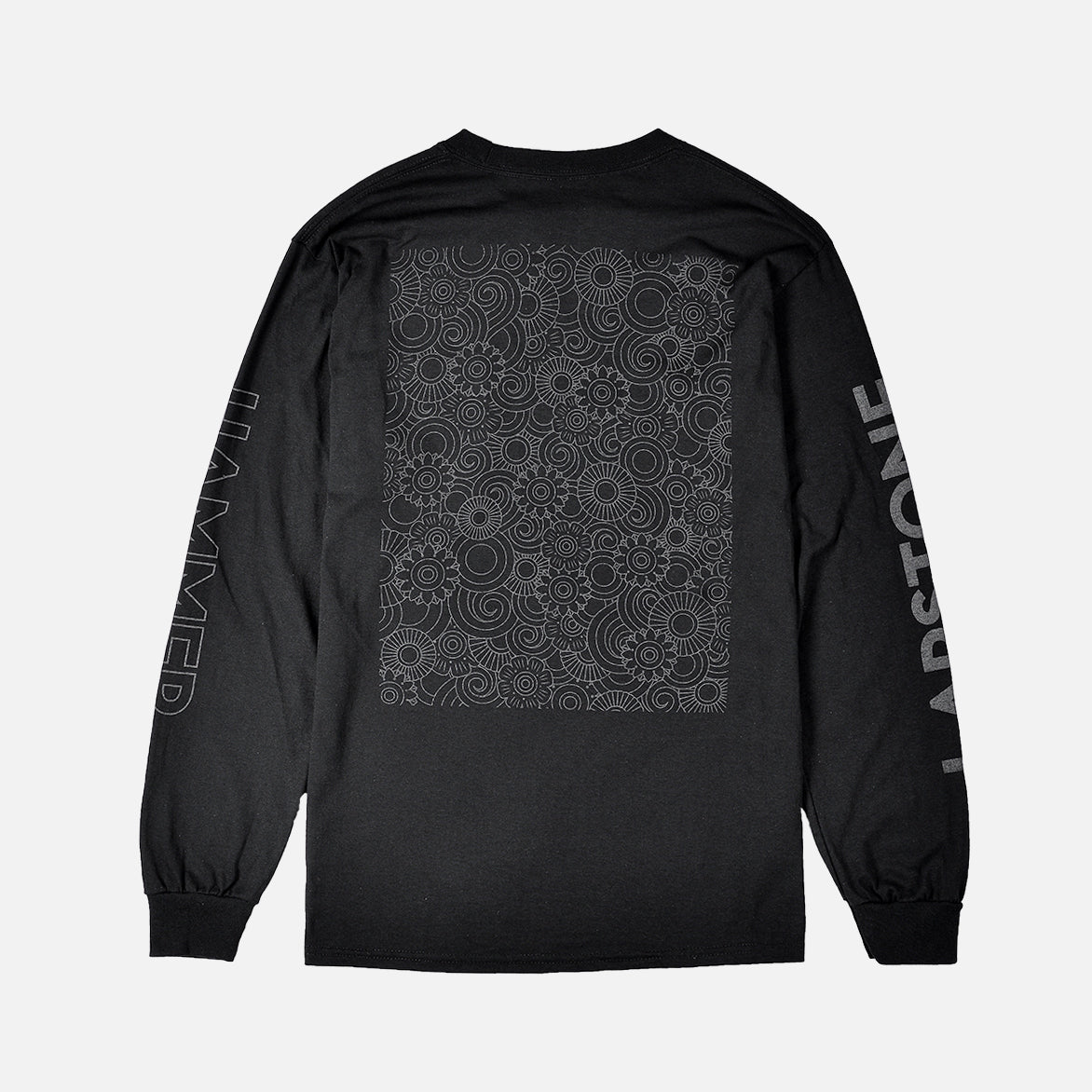 LAPSTONE DECO L/S TEE - BLACK / REFLECTIVE