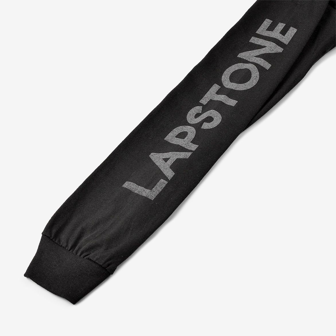 LAPSTONE DECO L/S TEE - BLACK / REFLECTIVE