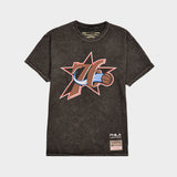 LAPSTONE X M&N VINTAGE STAR TEE - WASHED BLACK