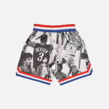 LAPSTONE X M&N ICON COLLAGE 76ERS SHORT - MULTI