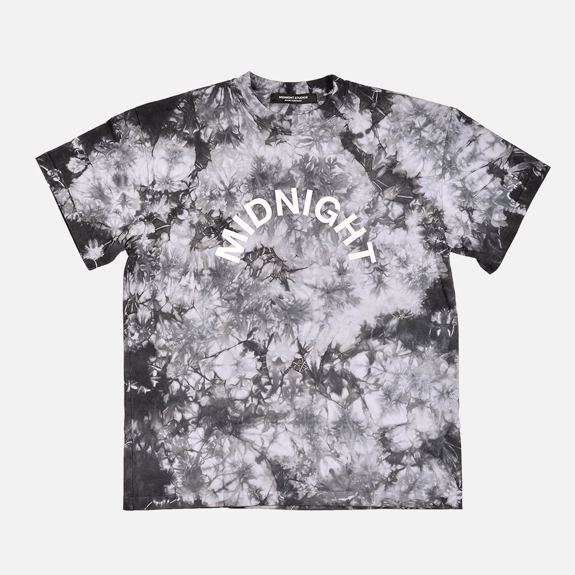 TIE-DYE LOGO TEE - BLACK