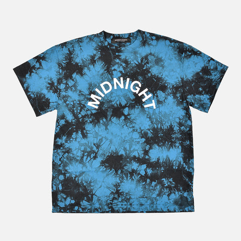 TIE-DYE LOGO TEE - BLUE