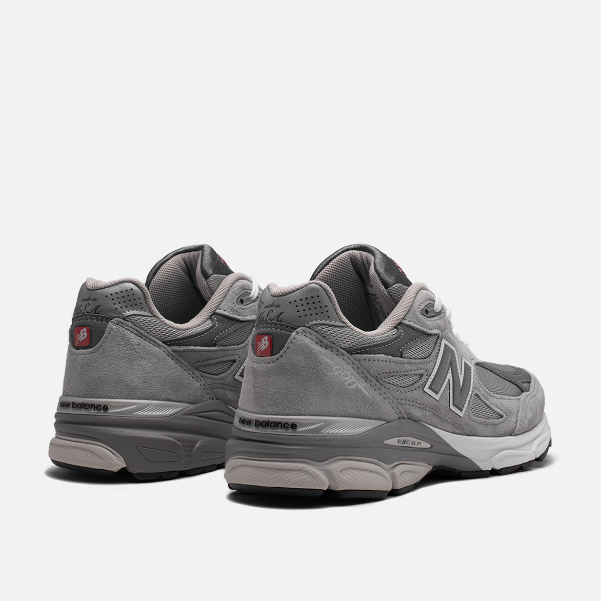 MADE IN THE USA 990V3 - GREY / WHITE