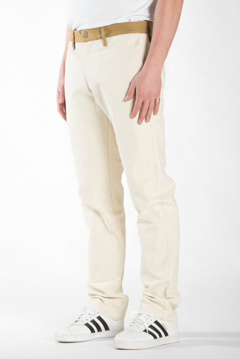 BARRINGTON SLIM PANT - NATURAL / WHEAT