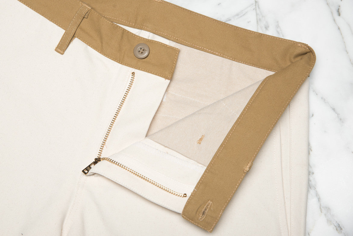 BARRINGTON SLIM PANT - NATURAL / WHEAT