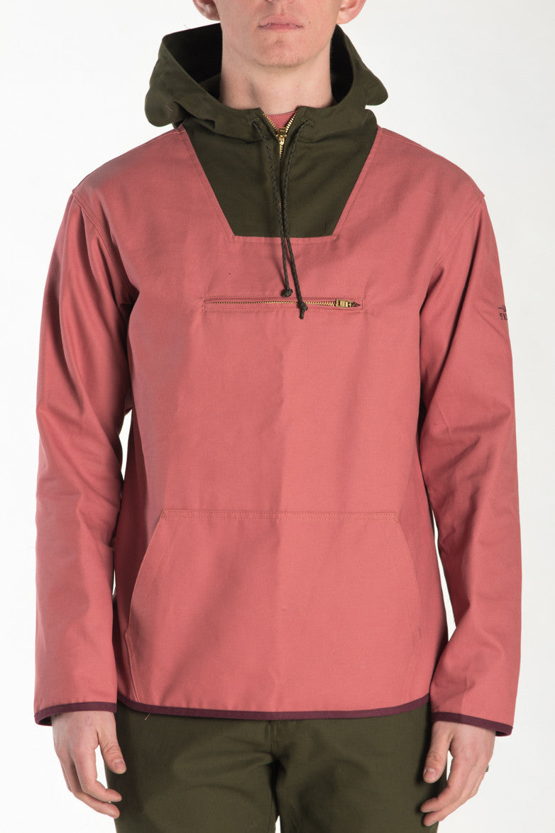 L&H EXCLUSIVE DUCK ANORAK - ROSE / OLIVE