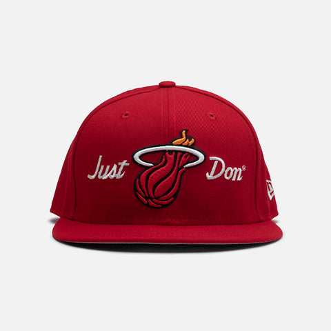 JUST DON X NEW ERA NBA 59FIFTY FITTED "HEAT"