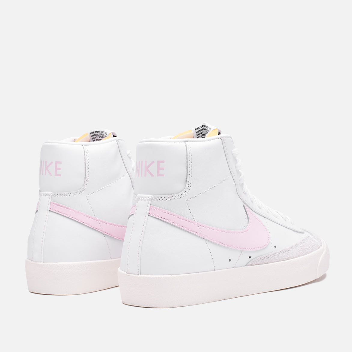 BLAZER MID `77 VNTG - WHITE / PINK FOAM