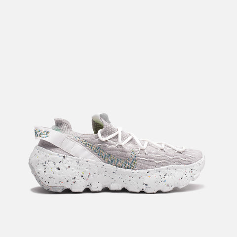 WMNS SPACE HIPPIE 04 - SUMMIT WHITE / MEAN GREEN