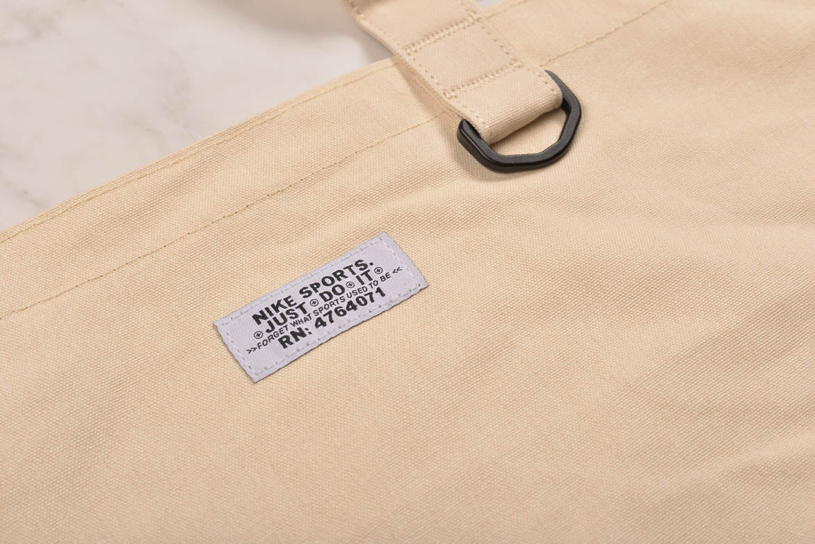 Rare Quality New Original NIKE Heritage Retro Logo Large Canvas Shopper Tote  Bag