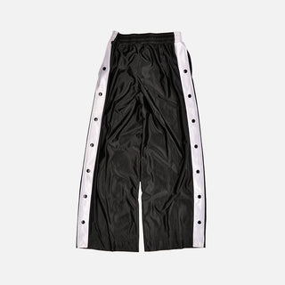 WMNS ICON CLASH POPPER PANT - BLACK / WHITE