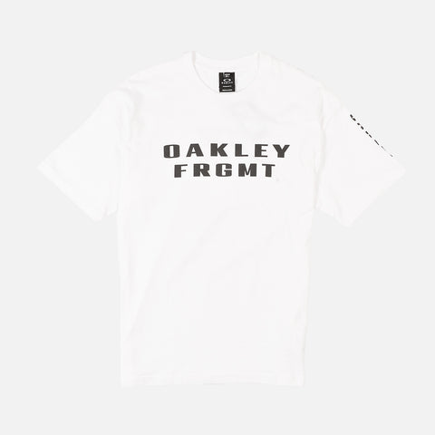 FRAGMENT X OAKLEY S/S TEE - WHITE