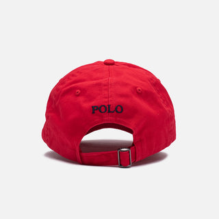 POLO CHINO CAP - RED / NAVY