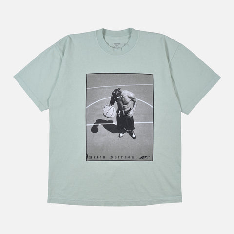 ALLEN IVERSON "COURTLIFE" TEE - SEAFOAM