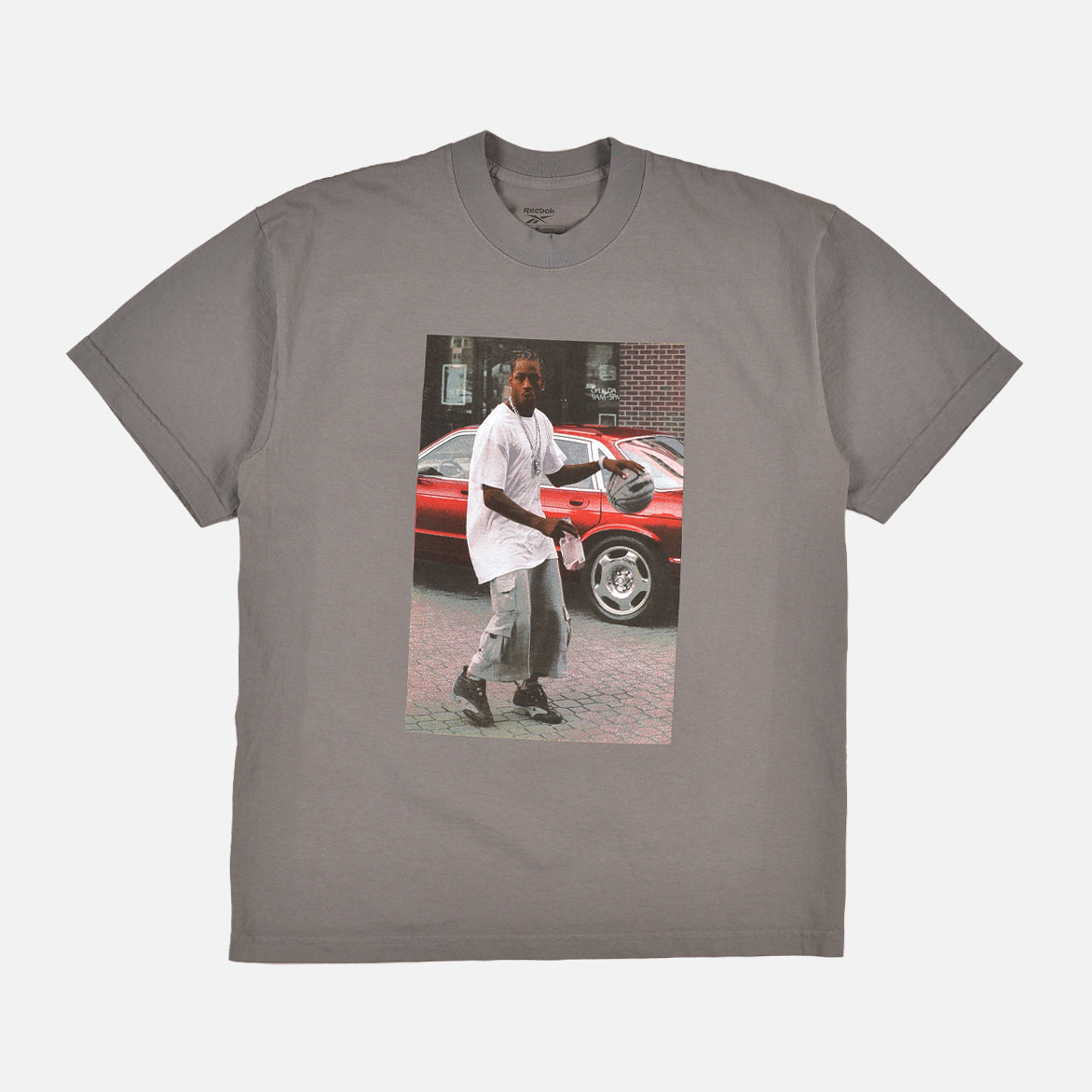 ALLEN IVERSON "BALL IN HAND" TEE - CHARCOAL