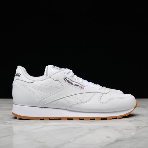 CLASSIC LEATHER - WHITE / GUM