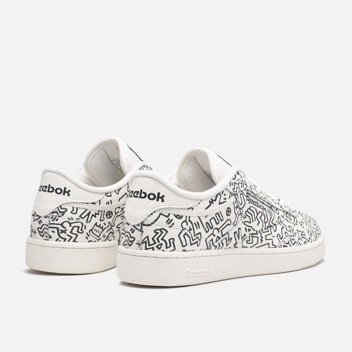 KEITH HARING X REEBOK CLUB C - CHALK / PURE GREY