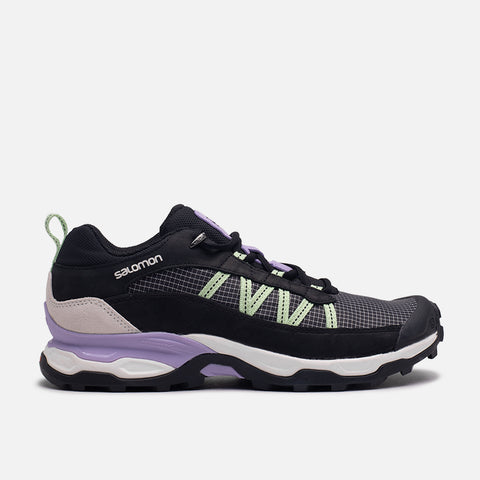 SHELTER LOW LEATHER - BLACK / WHITE / PATINA GREEN