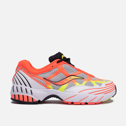 GRID WEB - WHITE / VIZI RED / CITRON