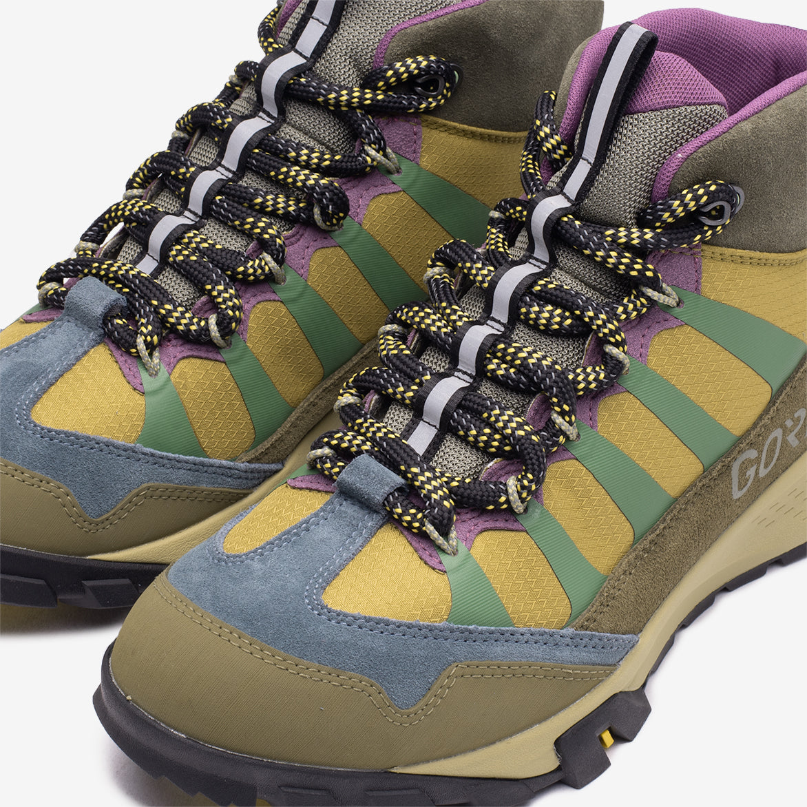 BBC BEELINE X TIMBERLAND GARRISON HIKER MID BLUE BROWN