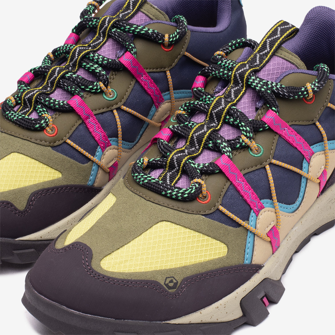 BBC BEELINE X TIMBERLAND GARRISON TRAIL HIKER LOW - DARK PURPLE / BROWN