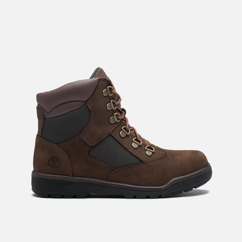 6" WATERPROOF FIELD BOOT (GS) - BROWN / GREEN