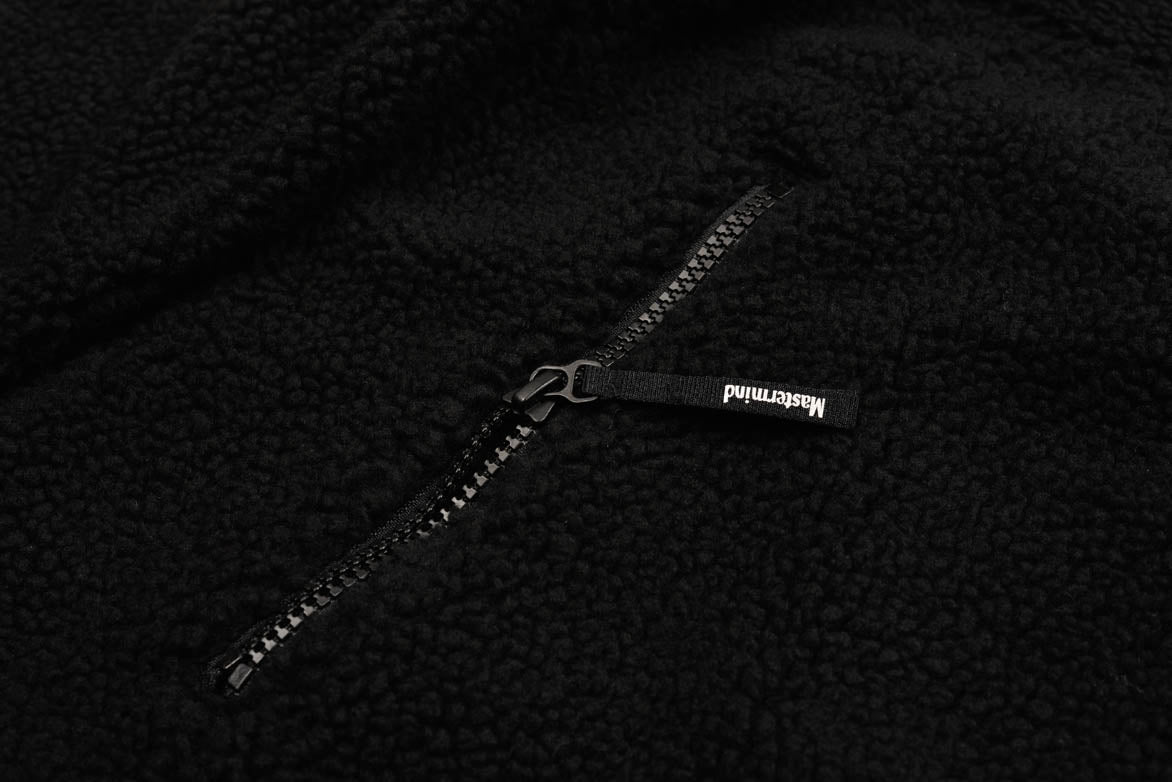 MASTERMIND X TIMBERLAND FLEECE JACKET - BLACK / WHITE