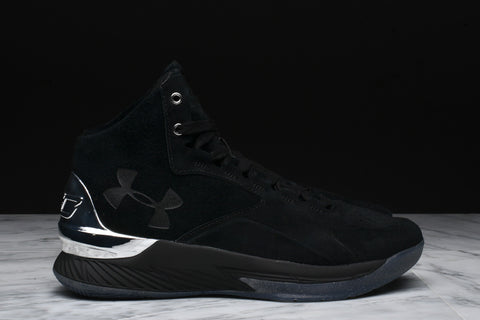 CURRY 1 LUX MID SUEDE - BLACK