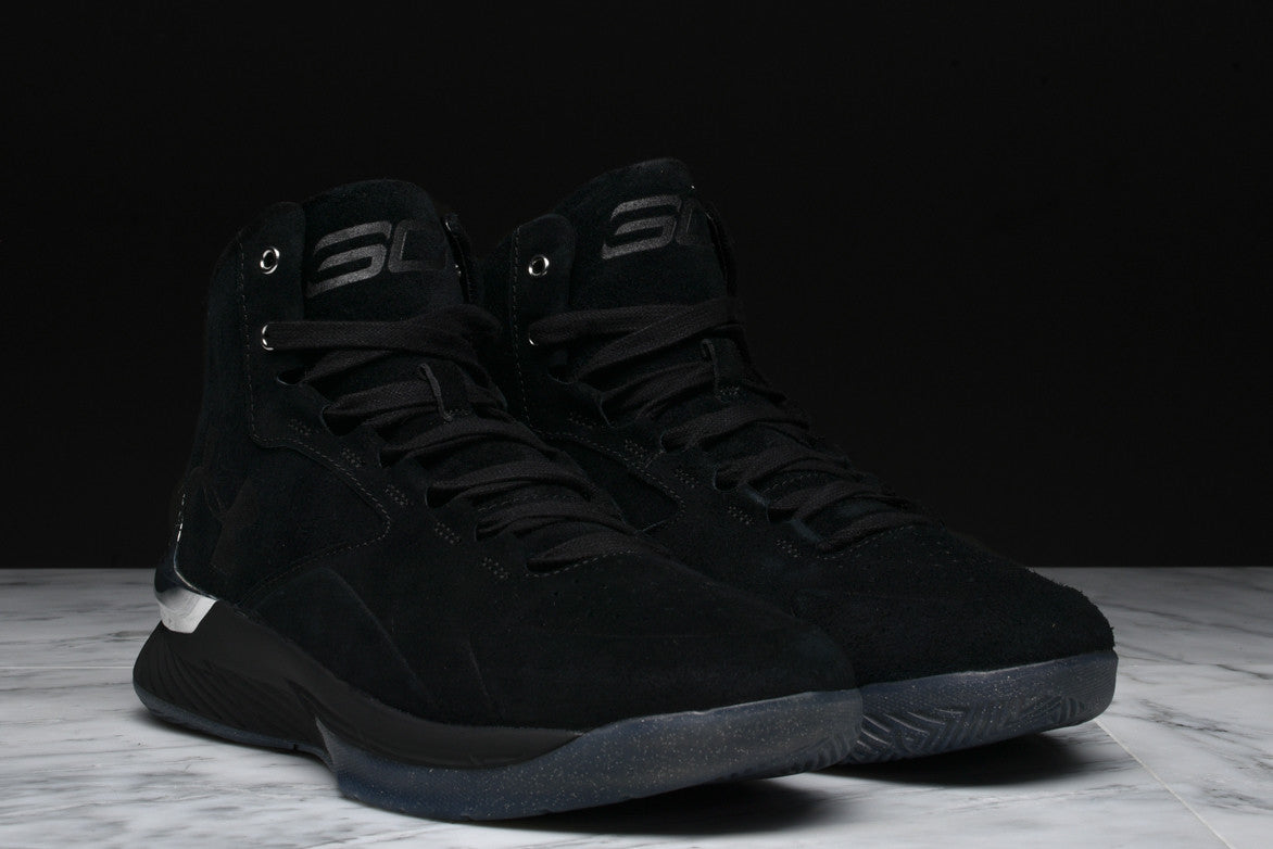 CURRY 1 LUX MID SUEDE - BLACK