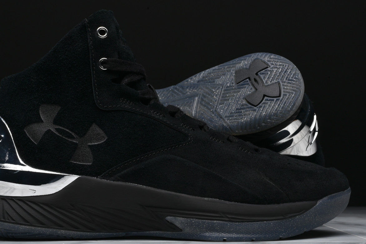 CURRY 1 LUX MID SUEDE - BLACK