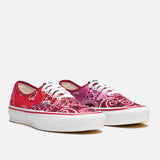 BEDWIN X VANS OG AUTHENTIC LX "BANDANA" - RED / PINK