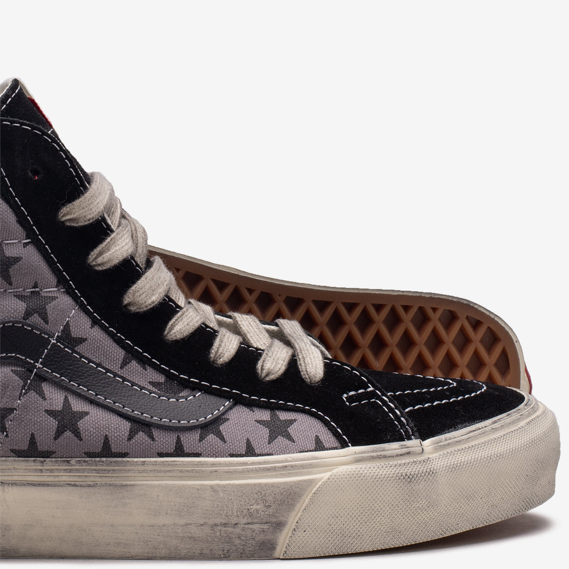 BIANCA CHANDON X VANS SK8-HI REISSUE VLT LX - STRESSED BLACK / GREY
