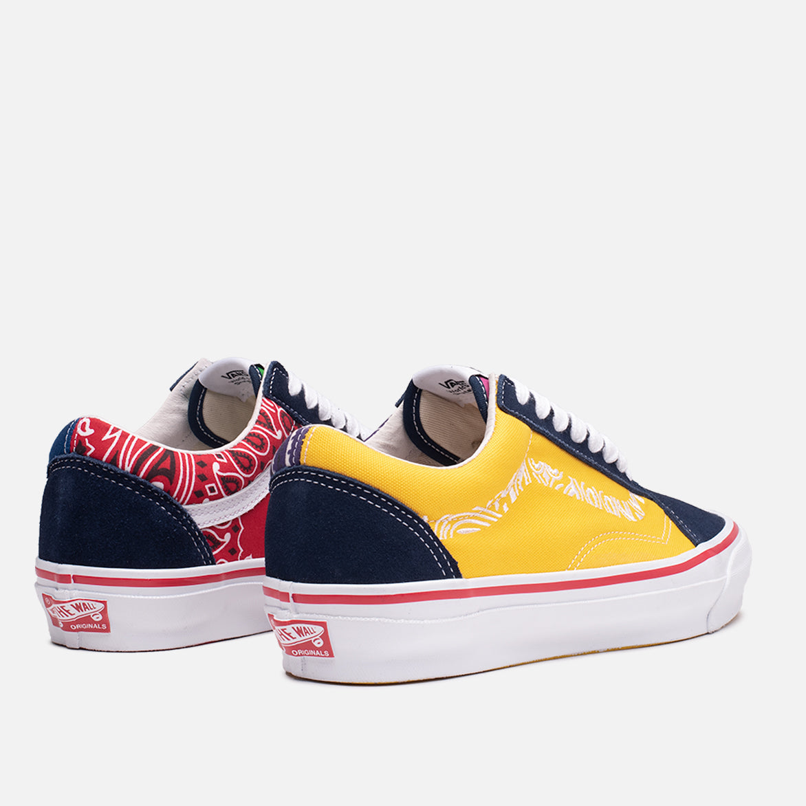 BEDWIN X VANS OG OLD SKOOL LX "BANDANA" - BLUE