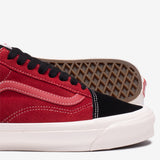 VANS VAULT OG OLD SKOOL LX SUEDE - CHILI PEPPER / BLACK