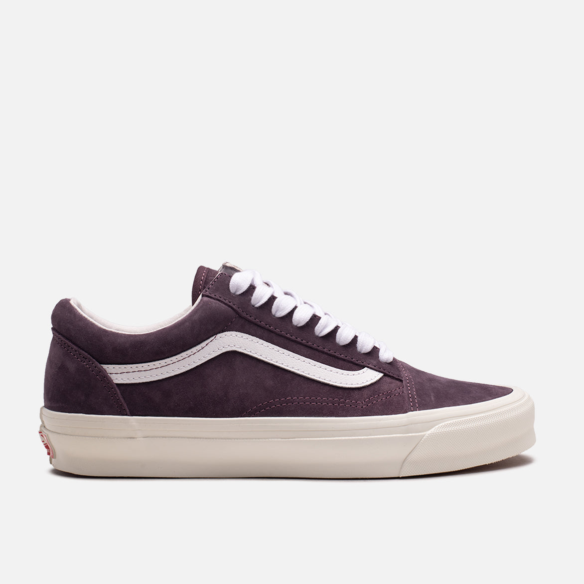 VANS VAULT OG OLD SKOOL LX - Pig Suede Wine