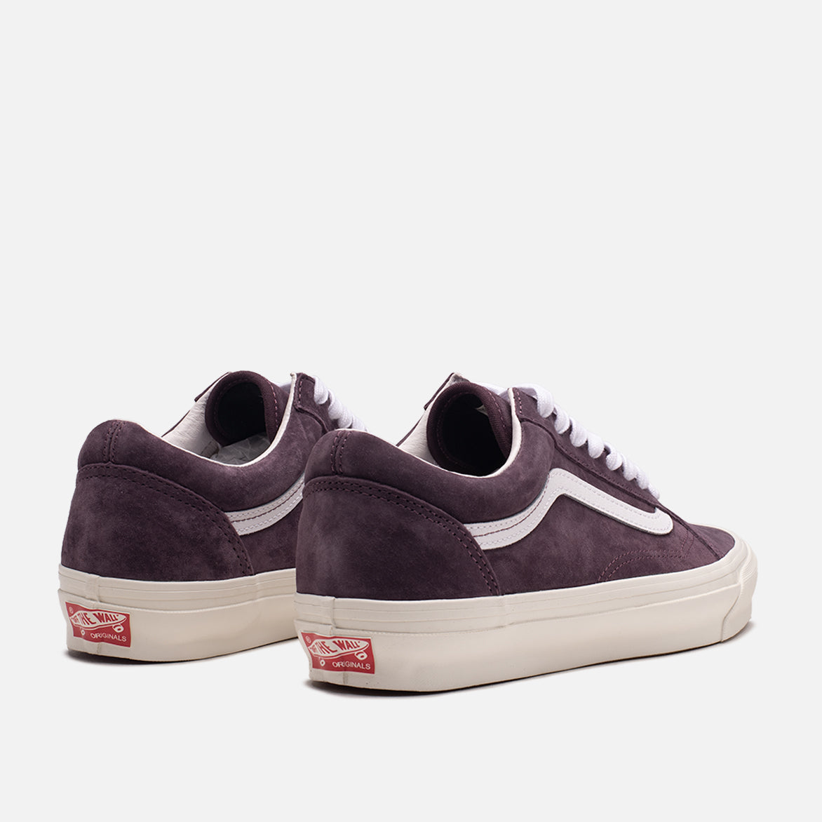 VANS VAULT OG OLD SKOOL LX - Pig Suede Wine