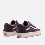 VANS VAULT OG OLD SKOOL LX - Pig Suede Wine