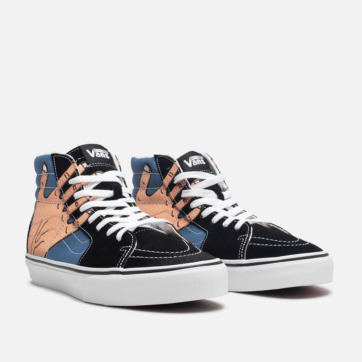 Vans Imran Potato Sk8 Hi Black Mens Size 8 100% Authentic FAST SHIPPING