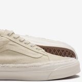 VANS VAULT OG OLD SKOOL "RAW EDGE" - VINTAGE WHITE