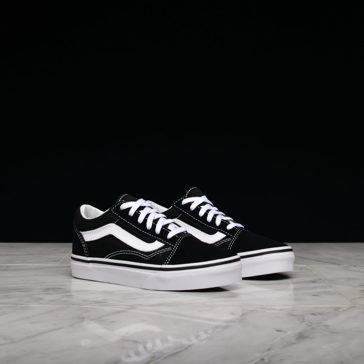 OLD SKOOL (KIDS) - BLACK / TRUE WHITE