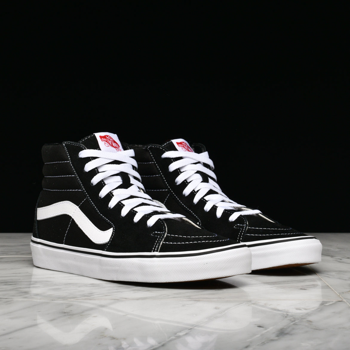 SK8-HI - BLACK / WHITE