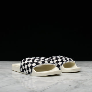 WMNS SLIDE-ON SHERPA CHECKERBOARD - BLACK / WHITE